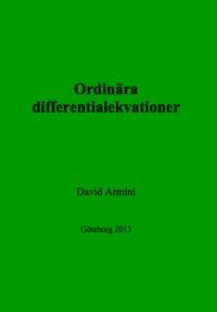 Ordinära differentialekvationer | 3:e upplagan