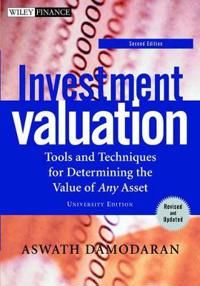 Investment Valuation: Tools and Techniques for Determining the Value of Any | 2:a upplagan