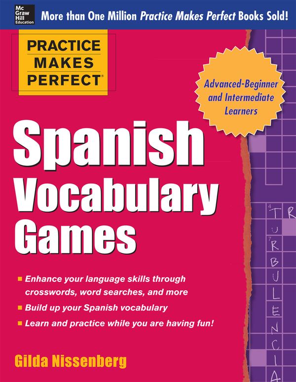 Practice Makes Perfect Spanish Vocabulary Games | 0:e upplagan