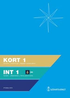 Kort 1 : symboler, förkortningar, begrepp i svenska och internationella sjökort / Int 1 : symbols, abbreviations, terms used on | 9:e upplagan