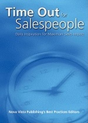 Time Out For Salespeople Hb : Daily Inspiration for Maximum Impact