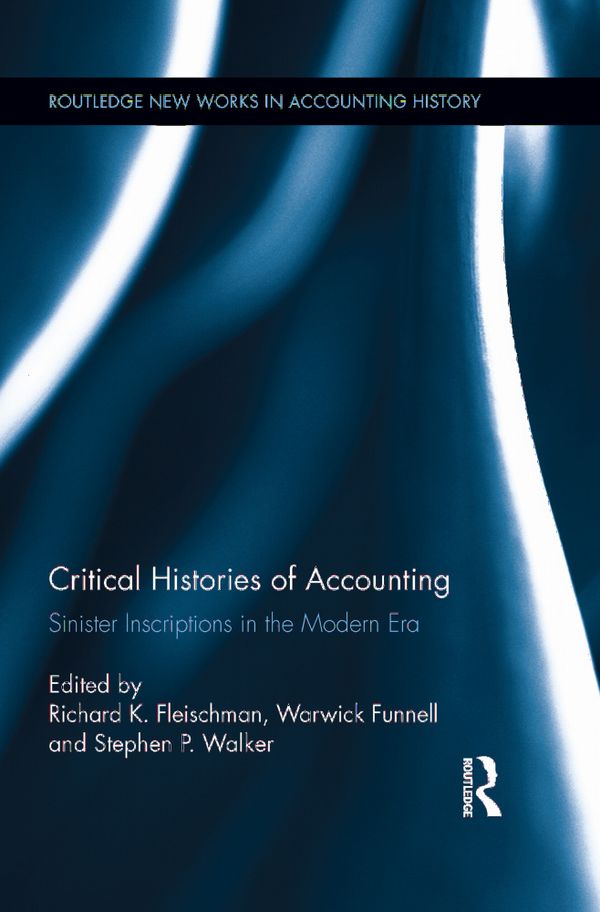 Critical Histories of Accounting | 1:a upplagan