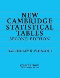 New Cambridge Statistical Tables | 2:a upplagan