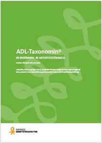 ADL-Taxonomin – en bedömning av aktivitetsförmåga