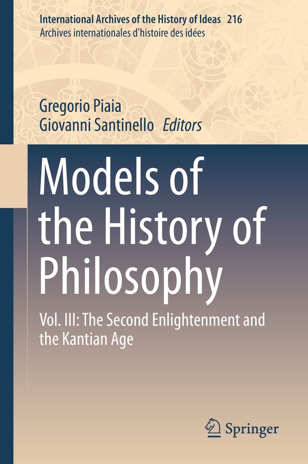 Models of the History of Philosophy | 1:a upplagan
