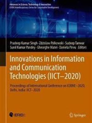 Innovations in Information and Communication Technologies (IICT-2020) | 1:a upplagan