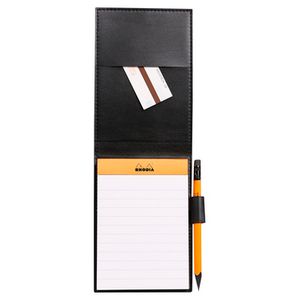 Rhodia notepad + cover.