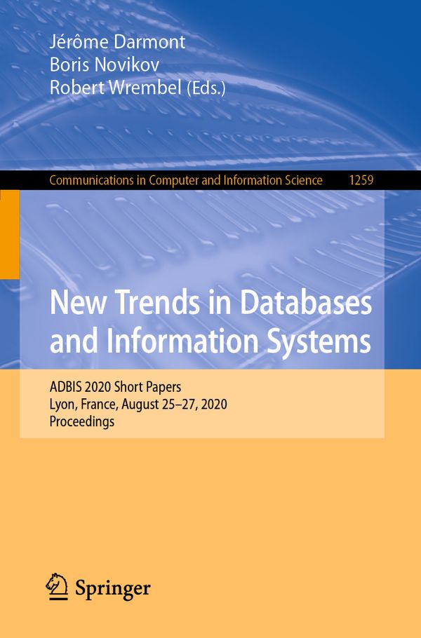 New Trends in Databases and Information Systems | 1:a upplagan