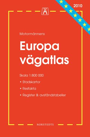 Europa Vägatlas 2010 Motormännens - 1:800000