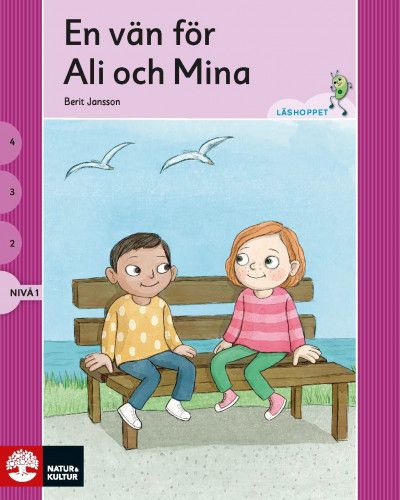 Läshoppet Nivå 1- Ali och Mina, 4 titlar | 1:a upplagan