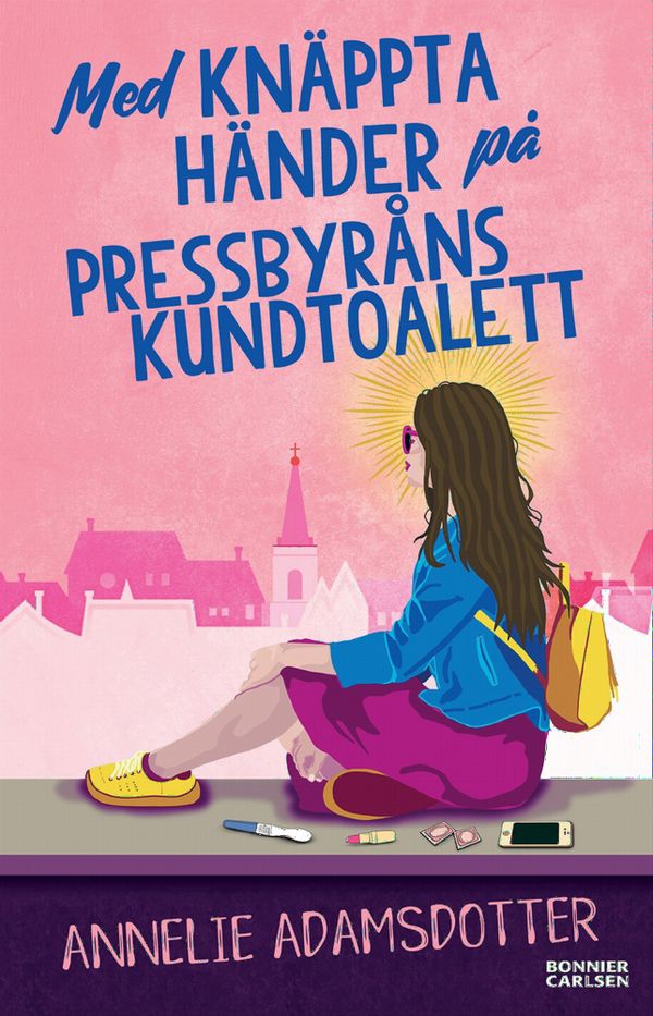 Med knäppta händer på Pressbyråns kundtoalett | 0:e upplagan