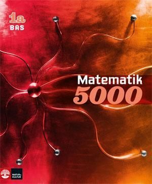 Matematik 5000 kurs 1a Röd Lärobok Bas | 1:a upplagan