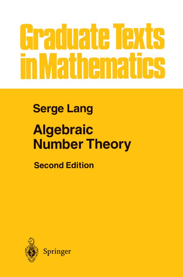 Algebraic Number Theory | 2:a upplagan