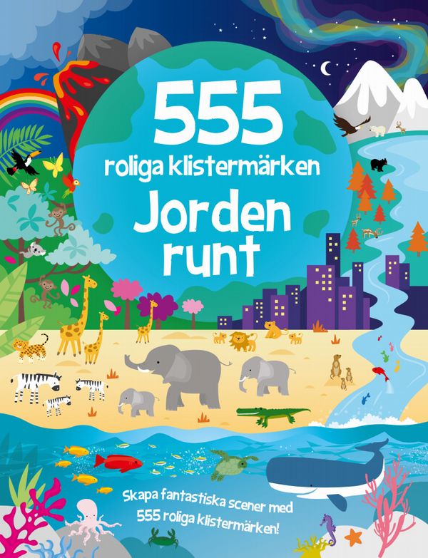 555 roliga klistermärken. Jorden runt | 0:e upplagan