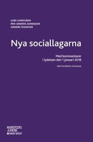 Nya sociallagarna  : Med kommentarer i lydelsen den 1 januari 2018 | 31:e upplagan