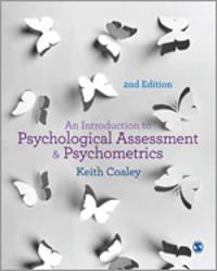 An Introduction to Psychological Assessment and Psychometrics | 2:a upplagan