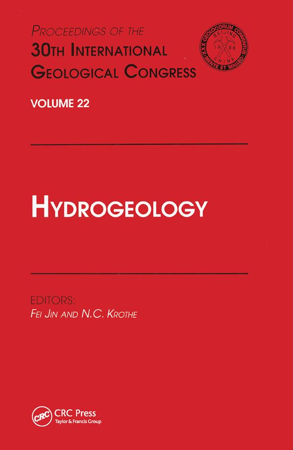 Hydrogeology | 1:a upplagan