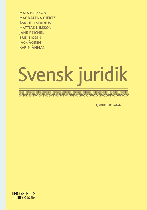 Svensk juridik | 4:e upplagan
