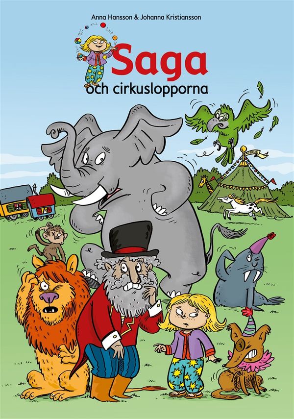 Saga och cirkuslopporna | 1:a upplagan