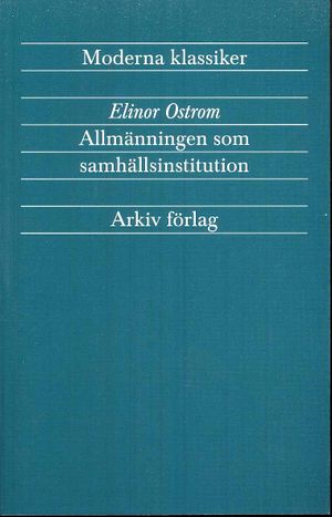 Allmänningen som samhällsinstitution | 1:a upplagan