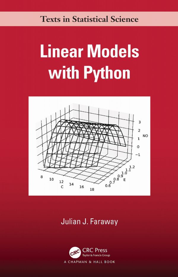 Linear Models with Python | 1:a upplagan