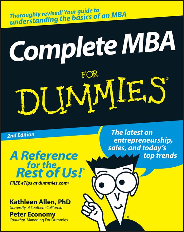 Complete MBA For Dummies | 2:a upplagan