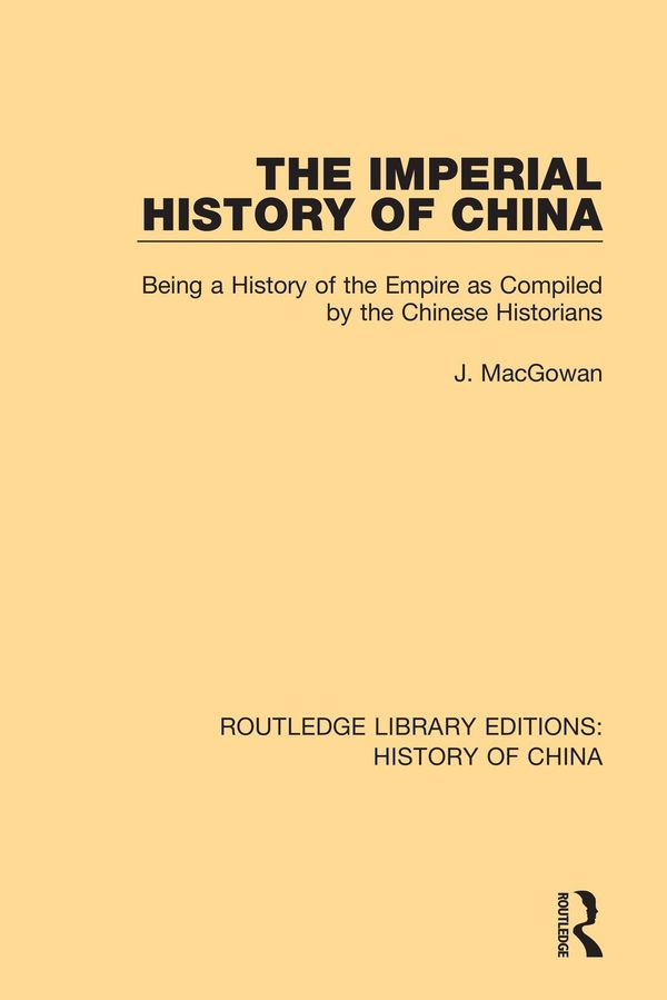 The Imperial History of China | 1:a upplagan