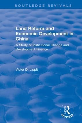 Revival: Land Reform and Economic Development in China (1975) | 1:a upplagan