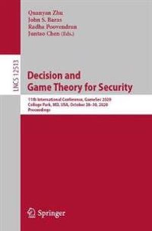 Decision and Game Theory for Security | 1:a upplagan