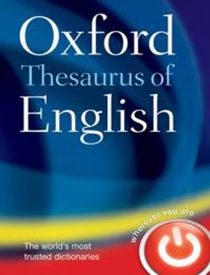 Oxford thesaurus of english |s au