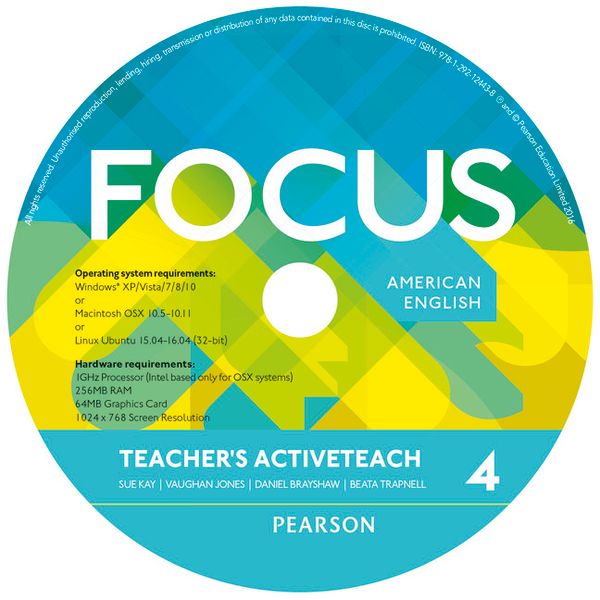 Focus AmE 4 Teacher's Active Teach | 0:e upplagan