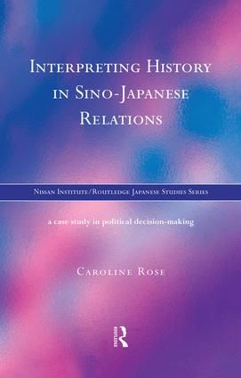 Interpreting History in Sino-Japanese Relations | 1:a upplagan