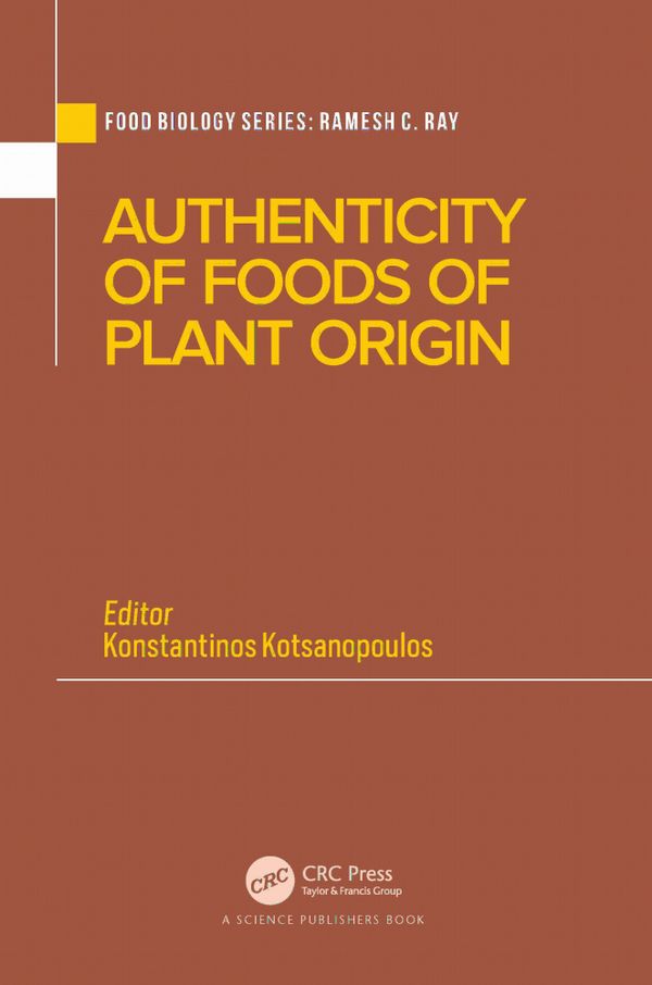 Authenticity of Foods of Plant Origin | 1:a upplagan
