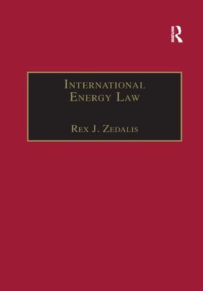 International Energy Law | 1:a upplagan