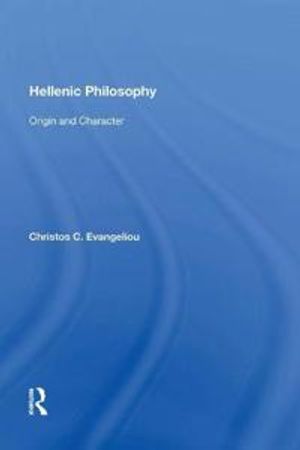 Hellenic Philosophy | 1:a upplagan