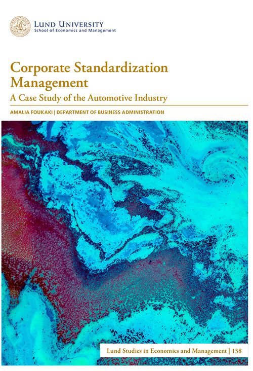 Corporate Standardization Management | 0:e upplagan