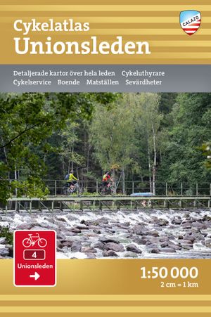 Cykelatlas Unionsleden 1:50.000