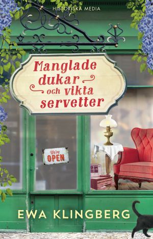 Manglade dukar och vikta servetter