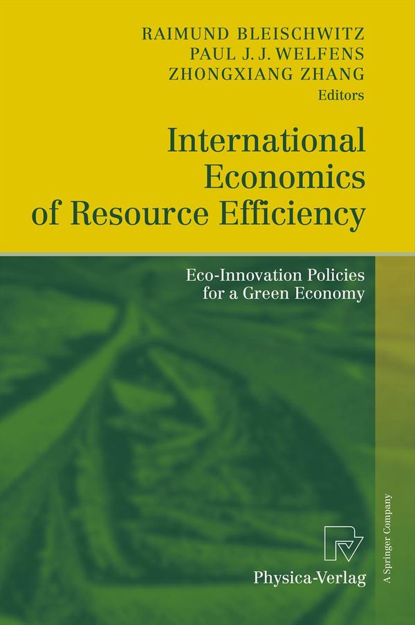 International Economics of Resource Efficiency | 1:a upplagan