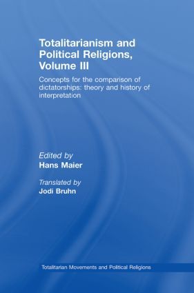 Totalitarianism and Political Religions Volume III | 1:a upplagan