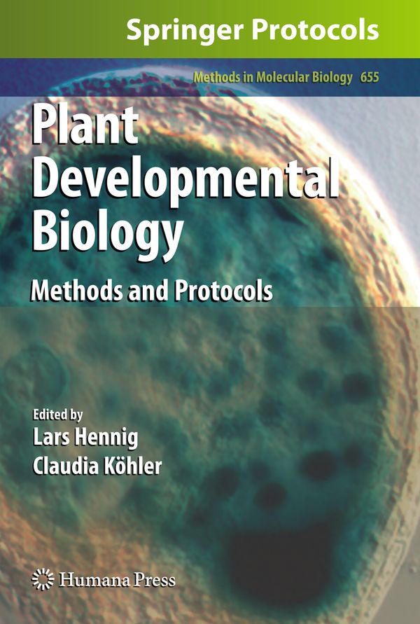 Plant Developmental Biology | 1:a upplagan
