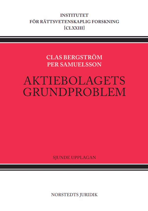 Aktiebolagets grundproblem | 7:e upplagan