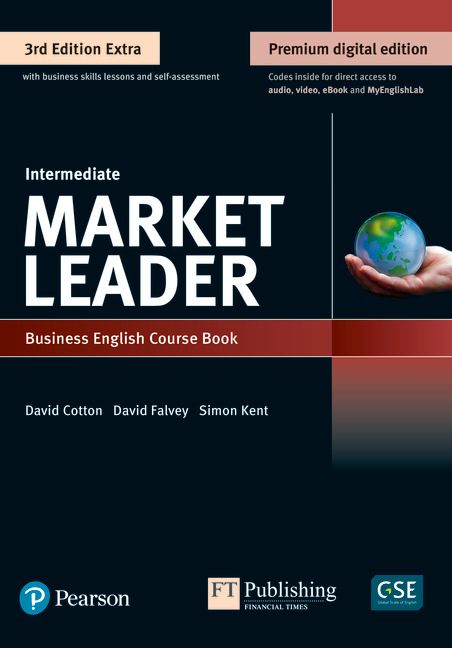 Market Leader 3e Extra Intermediate Course Book, eBook, QR, MEL & DVD Pack | 0:e upplagan