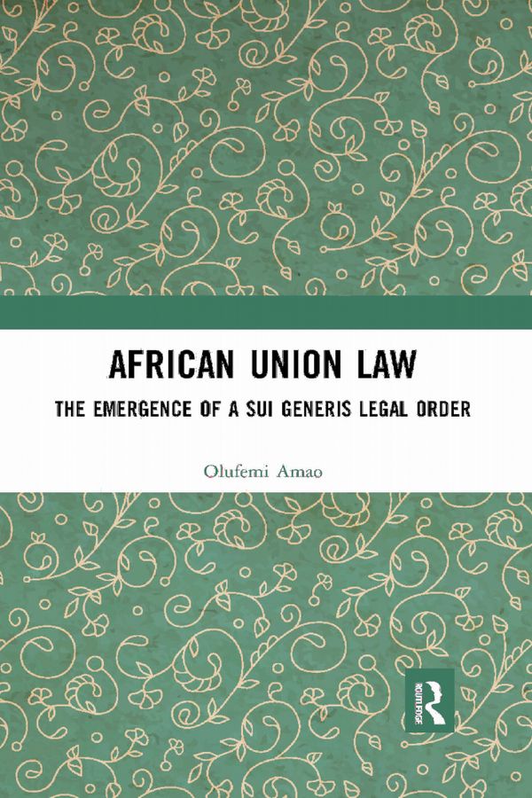 African Union Law | 1:a upplagan