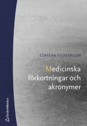 Medicinska förkortningar och akronymer | 1:a upplagan