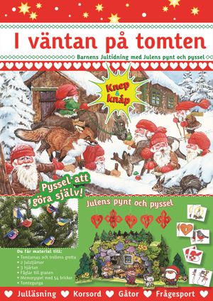 I väntan på tomten : barnens jultidning med julens pynt och pyssel