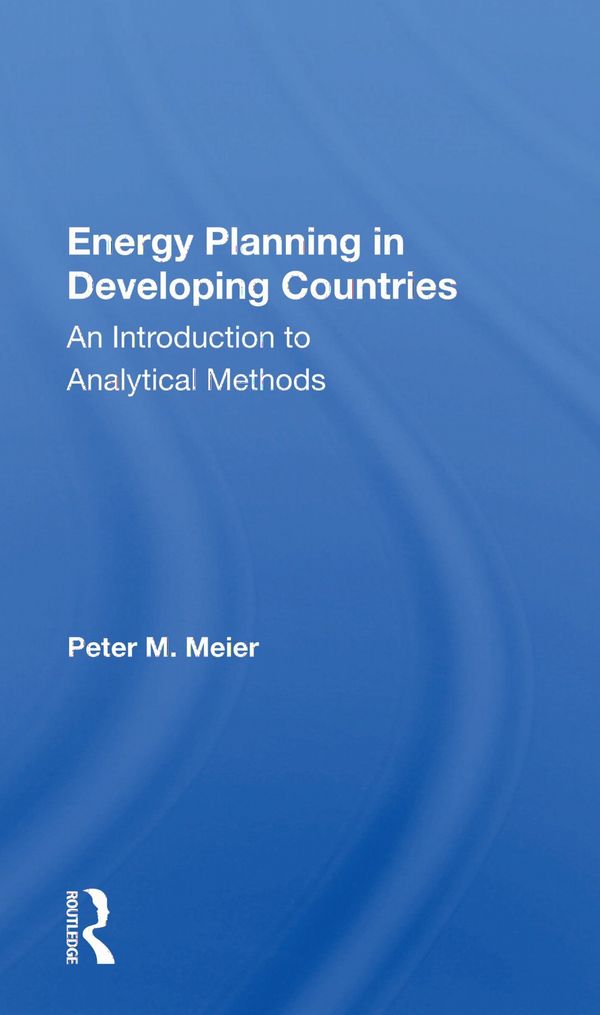 Energy Planning In Developing Countries | 1:a upplagan