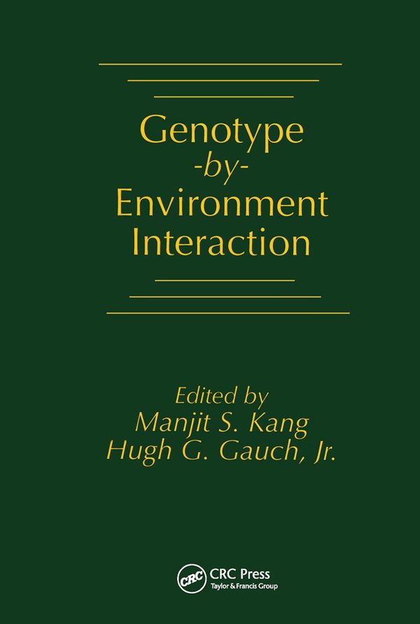 Genotype-by-Environment Interaction | 1:a upplagan