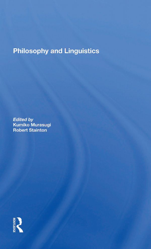 Philosophy And Linguistics | 1:a upplagan