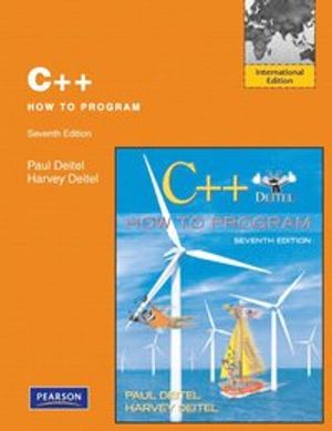 C++ How to Program | 7:e upplagan